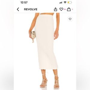 Cala midi skirt